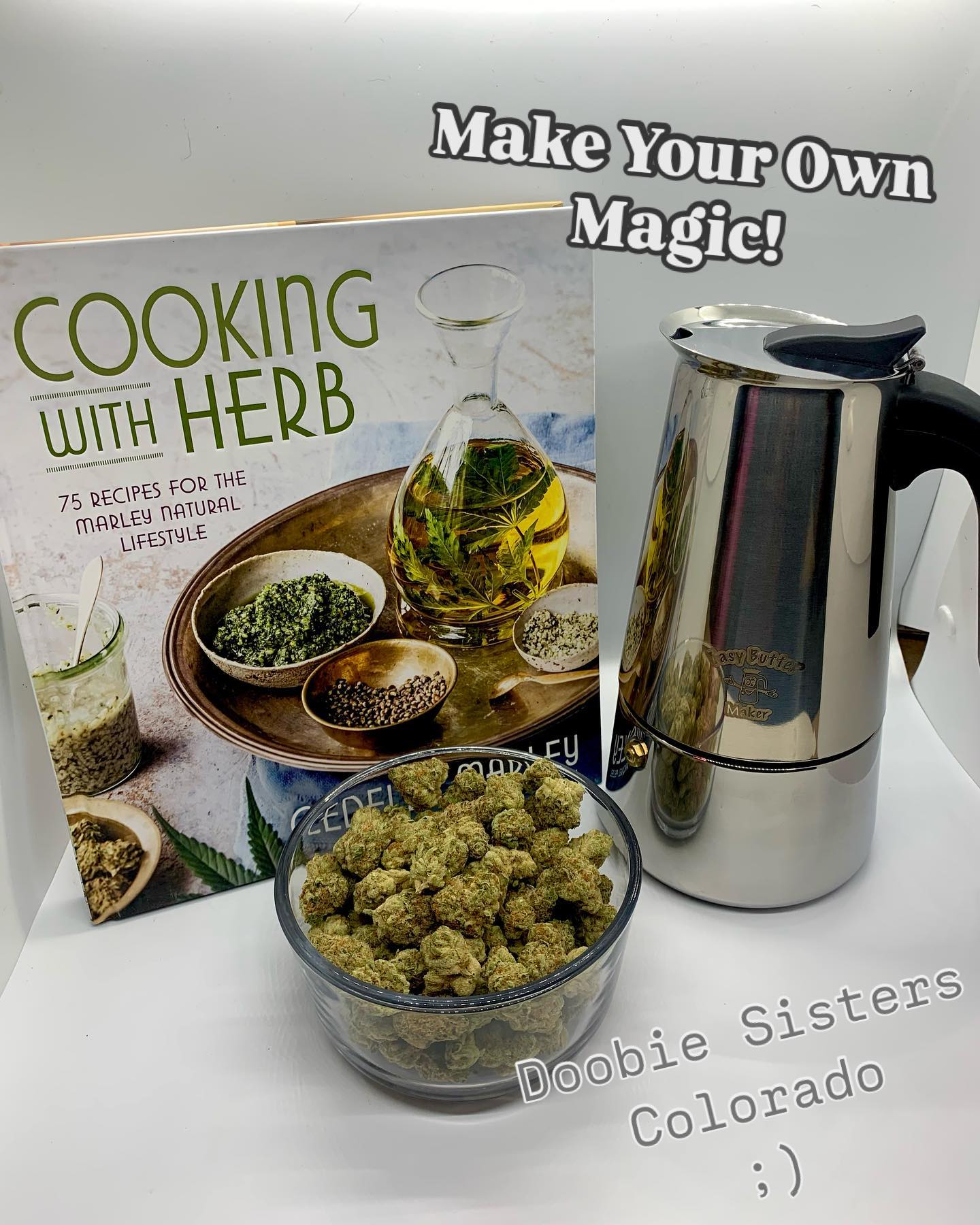 Weed enhances life. Food taste better, Music sounds much cooler, and pain hurts a little less. #smallbusiness #doobiesisters #cortezcolorado #fourcorners #tripadvisor #womanownedbusiness #sisters #suportlocal #bestbuds #doobiesisterhood #treatyourself #cultivatehappiness #getdoobified #newshirts #weloveourbuds #recreationalcannabis #cortez #bestbuds #art #sisters #work #play #weed #love #photo #instagram #photooftheday #beautiful #photography #magic #cooking #homemade